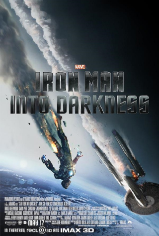 Illustration for article titled Iron Man meets the doomed Starship Enterprise in the best poster mashup of the day